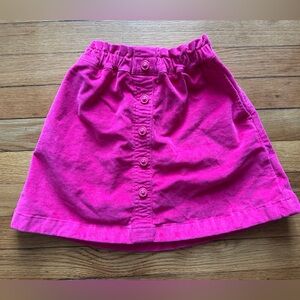 Crewcuts Hot Pink Corduroy Skirt